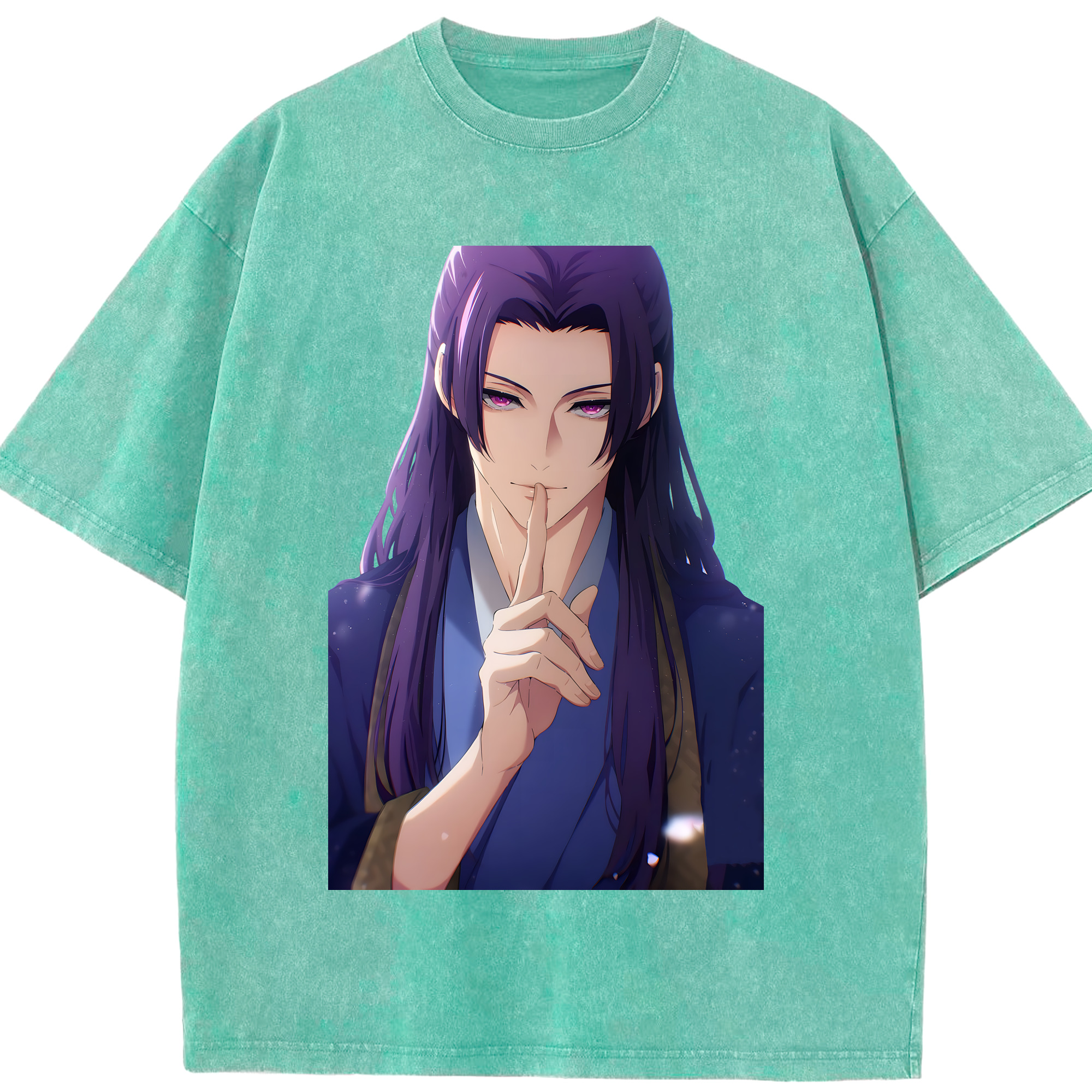 （画像用） 薬屋のひとりごと The Apothecary Diaries 綿100% ヴィンテージ風 半袖Tシャツ（フロントプリント）